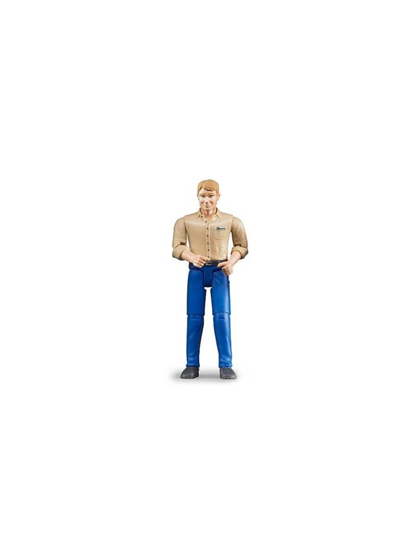 Bruder Man light skin blue jeans