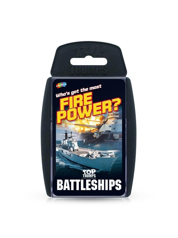 Winning Moves Battleships Top Trumps Card Game (ENGLISH)