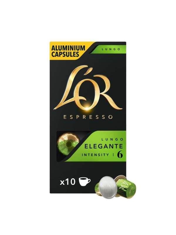 L'OR Capsules Espresso Lungo Elegante - 10 pcs