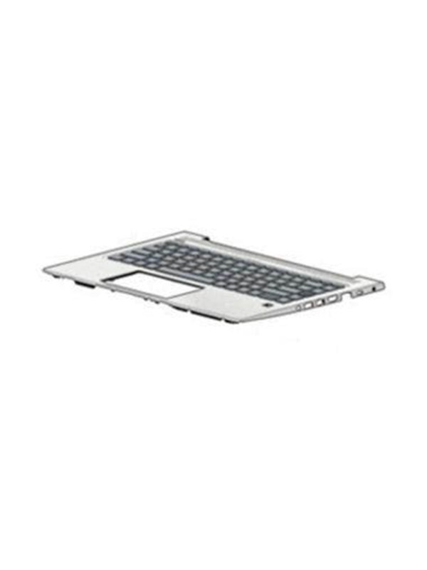 HP - notebook replacement keyboard - with ClickPad - Nordic - with top cover - Bærbart tastatur - til utskifting - Nordisk