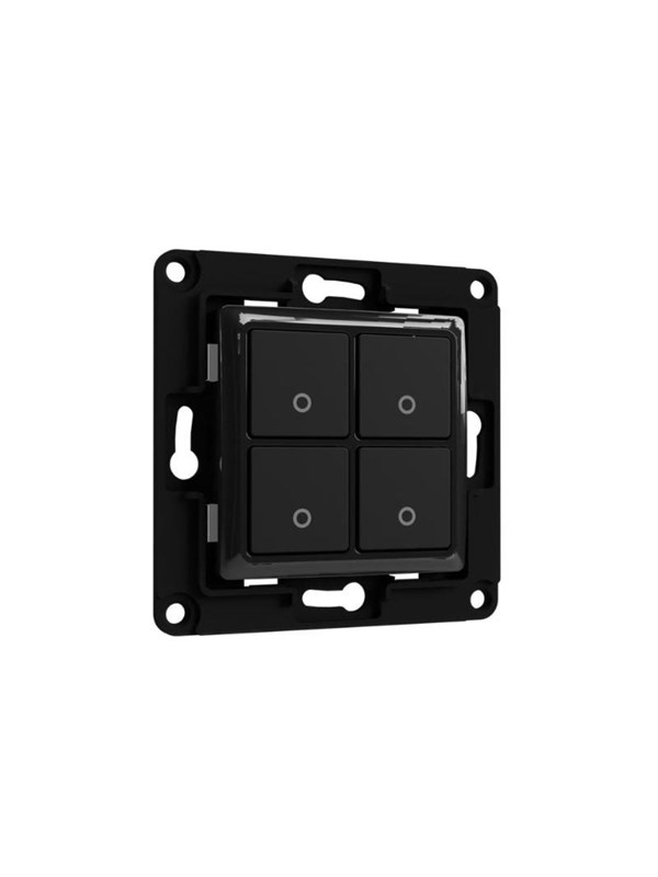 Shelly Wall Switch 4 - Black