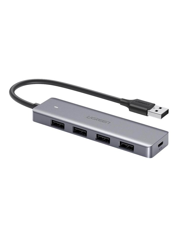 UGREEN USB 3.0 Hub USB-hub - USB 3.0 - 4 porter - Sølv