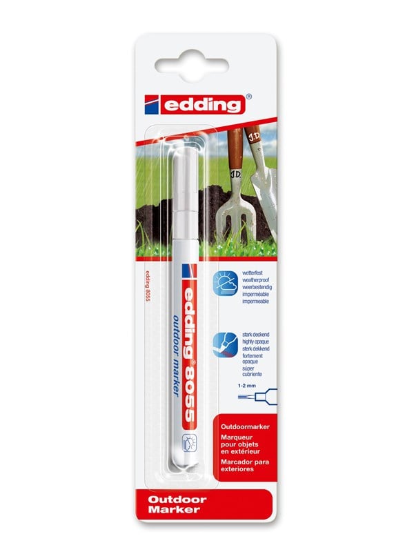 Edding e-8055 outdoor marker white