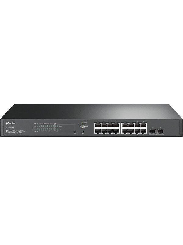 TP-Link TL-SG2218P JetStream 18-Port Gigabit Smart Switch with 16-Port PoE+ (150W)