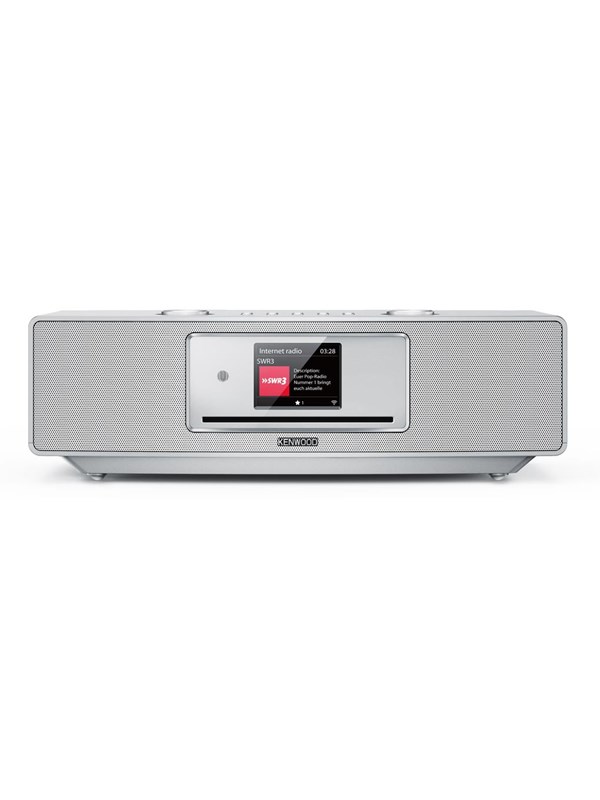 Kenwood CR-ST700SCD-S minianlæg med DAB+/Internetr - DAB/DAB+/AM/FM - Sølv