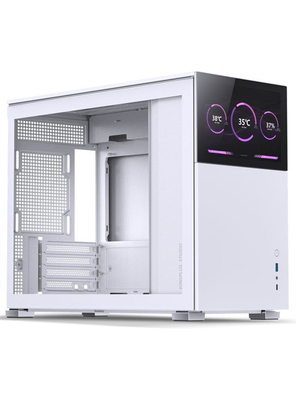Jonsbo D31 screen - white - Kabinett - Minitower - Hvit