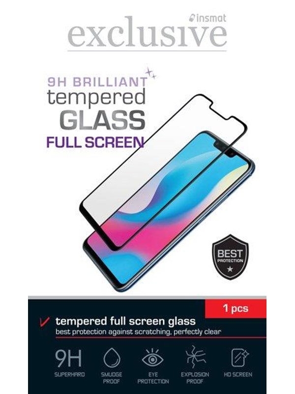Insmat Full Screen Brilliant Glass - screen protector for mobile phone