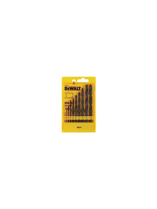 HSS - R 10 PCE DRIL BIT SET