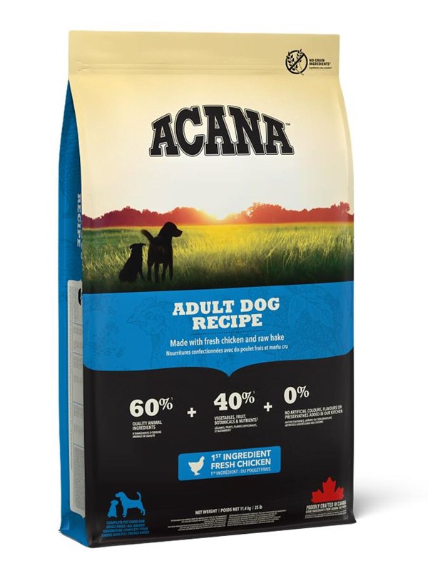 Acana Adult Dog Recipe Dry Dog Food 11.4 kg