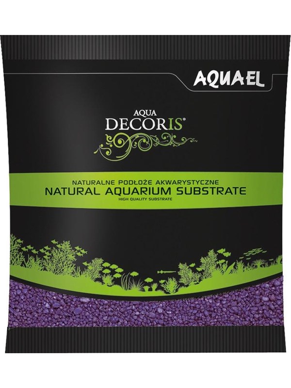AQUAEL Aqua Decoris Substrat til Akvarier Lilla 1kg