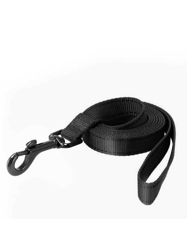 Dogman Iris Nylon Hundebånd Svart XS 10mmx180cm