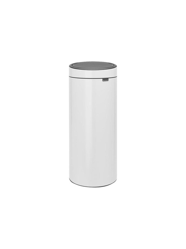 brabantia Touch Bin New - rubbish bin - 30 L - white