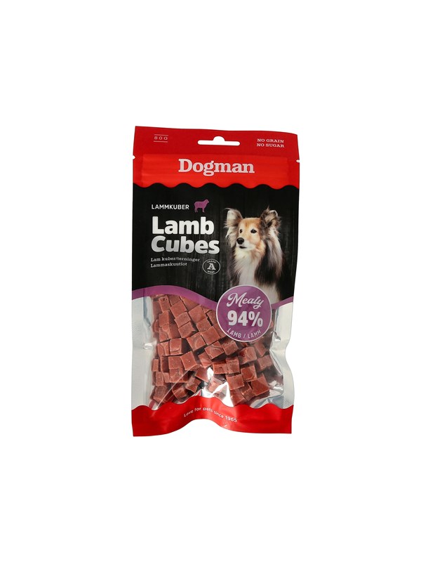 Dogman Meaty Lammeterninger Hundegodbiter 80g