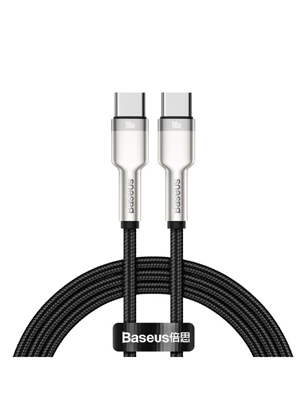 Baseus Cable USB-C to USB-C Cafule 100W 1m - Black