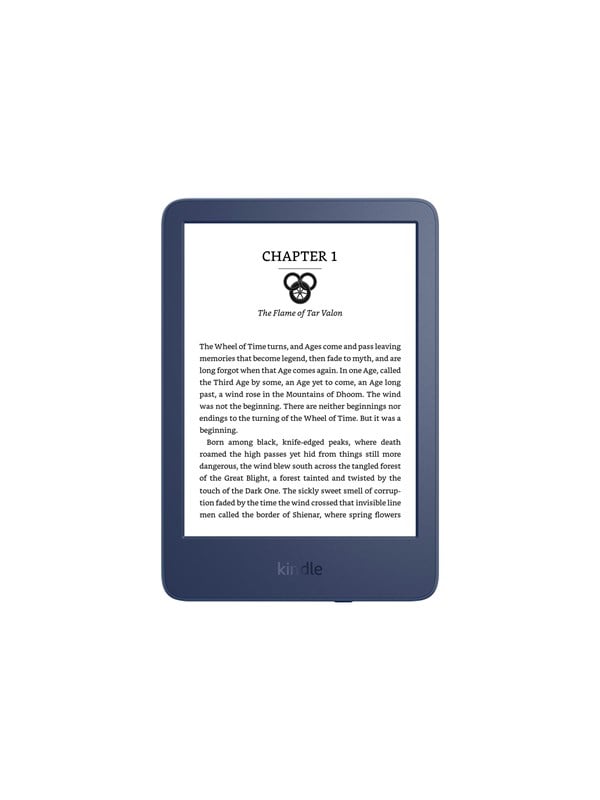 Amazon Kindle 16GB - Denim Blue (Ad-Supported)