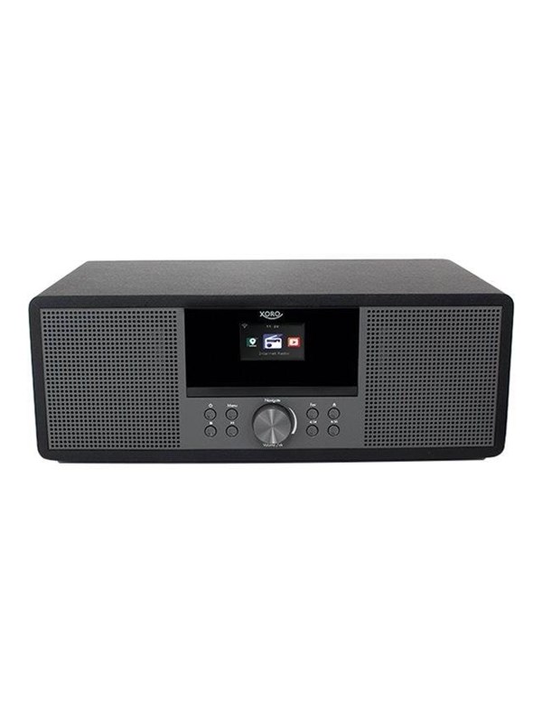 Xoro HMT 600 V2 - Nettverkslydspiller / CD-spiller / radiotuner / DAB-radiotuner - Grå