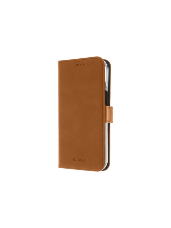 Insmat PREMIUM FLIPCASE IPHONE 15 PLUS BROWN
