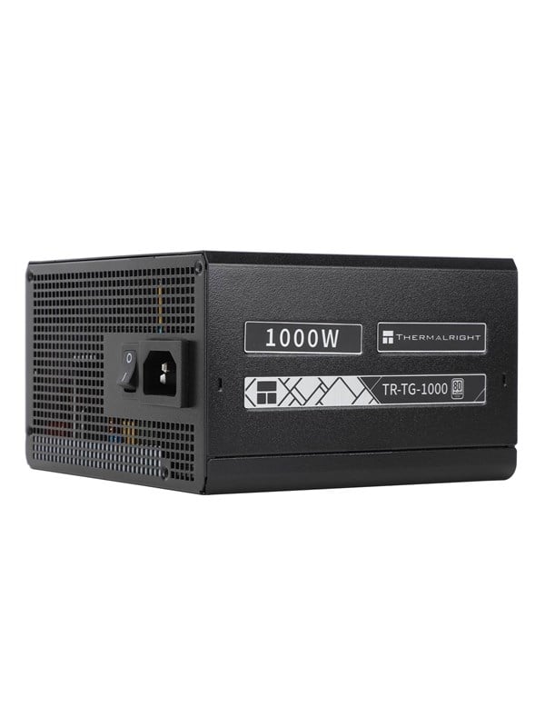 Thermalright TG (Modular) Svart - Strømforsyning (PSU) - 1000 Watt - 120 mm - ATX 3.0 - 80 Plus Gold sertifisert
