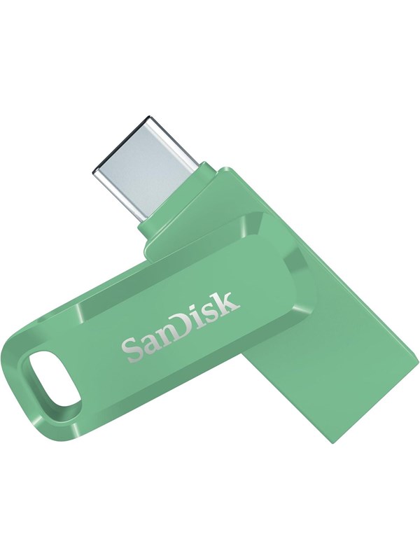 SANDISK Ultra Dual Drive Go - Absintgrønn - 128GB - Minnepenn