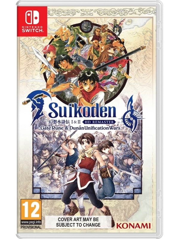 Suikoden I + II HD Remaster: Gate Rune and Dunan Unification Wars - Nintendo Switch - RPG