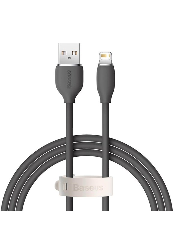 Baseus Jelly cable USB to Lightning 2.4A 1.2m (black)
