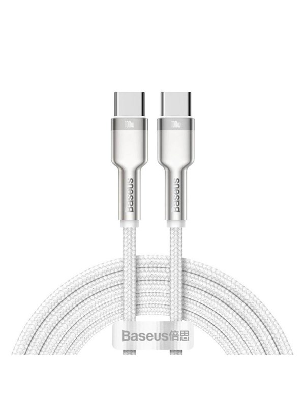 Baseus Cable USB-C to USB-C Cafule 100W 2m (white)