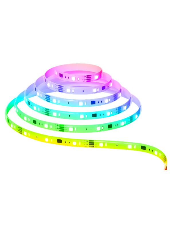 Deltaco Utendørs smart LED-lyslist, RGB, 10 m (2 x 5 m)