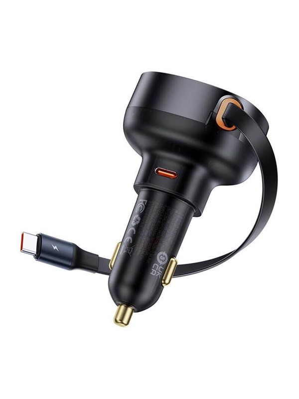 Baseus Enjoyment Pro with cable USB-C 60W (Black)