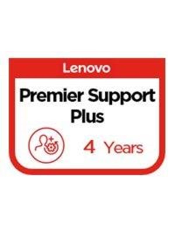 Lenovo Premier Support Plus Upgrade - extended service agreement - 4 years - on-site