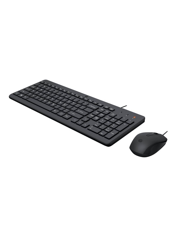 HP 150 - Tastatur & Mussett - Engelsk - Svart