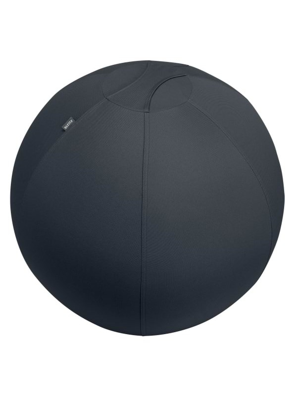 Leitz Ergo Active Balanseball med stoppfunksjon 75cm Mørkegrå