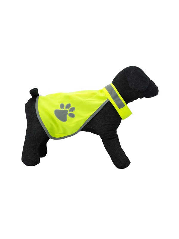 Active Canis Reflekterende gult dekken til hund Str. M