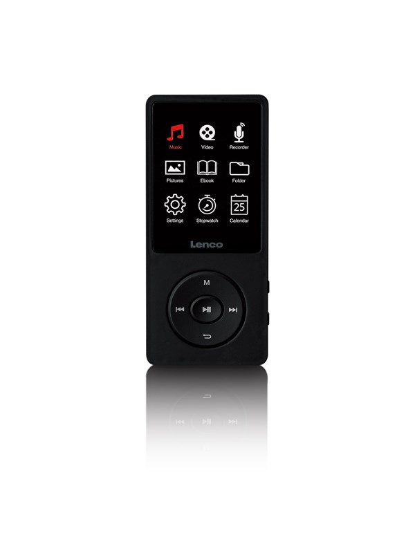 Lenco XEMIO-669BK - MP3-spiller 8 GB