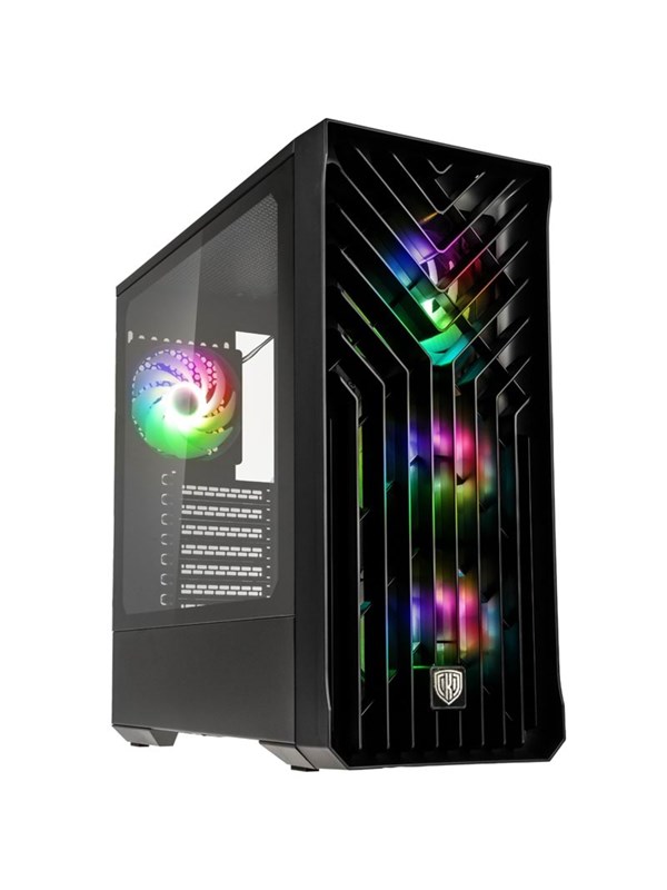 Kolink Unity Cascade ARGB - Kabinett - Miditower - Svart