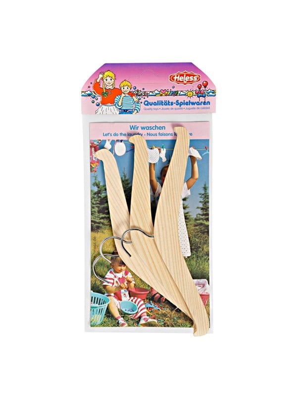 Heless Doll Clothes Hangers 3 pcs.