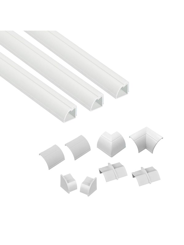 D-LINE Cable duct kit 22x22mm 3x Cable duct/Accessories 1.0m