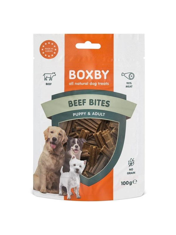 BOXBY Beef Bites (EU) 100 g.