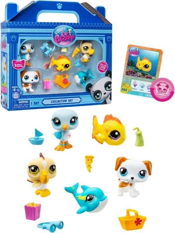 Littlest Pet Shop BEACH BESTIES COLLECTORS 5 PK