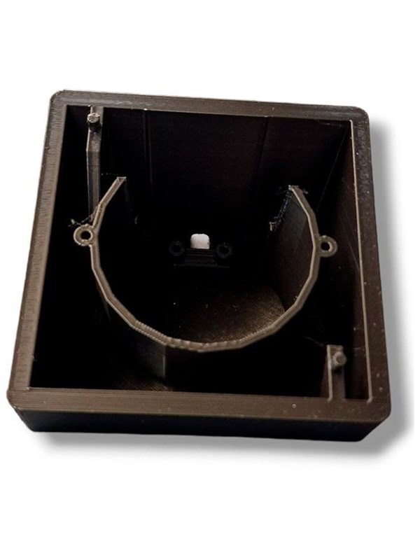 Light Solutions Shelly - Wall Display Table Stand - 35 degrees - Black