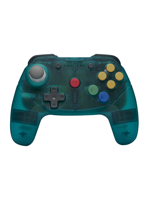 Retro Fighters Brawler64 Bluetooth NSO Edition - Blue - Wireless Controller - Nintendo Switch