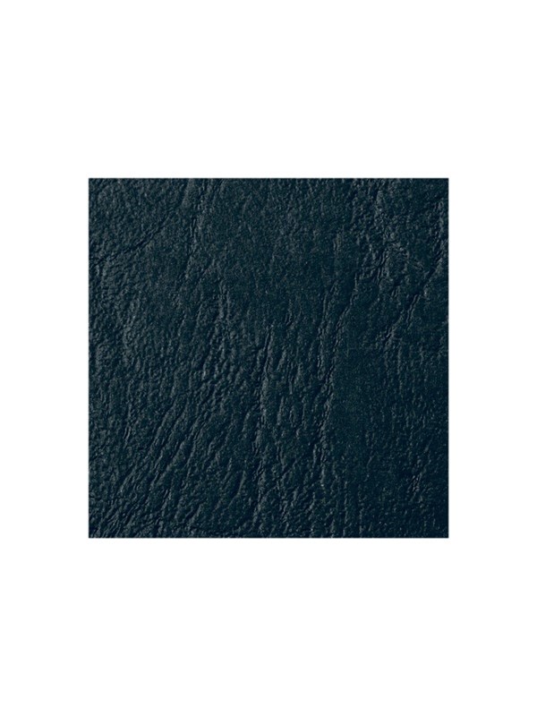 GBC Innbindingsomslag A5 LeatherGrain 250g Sort