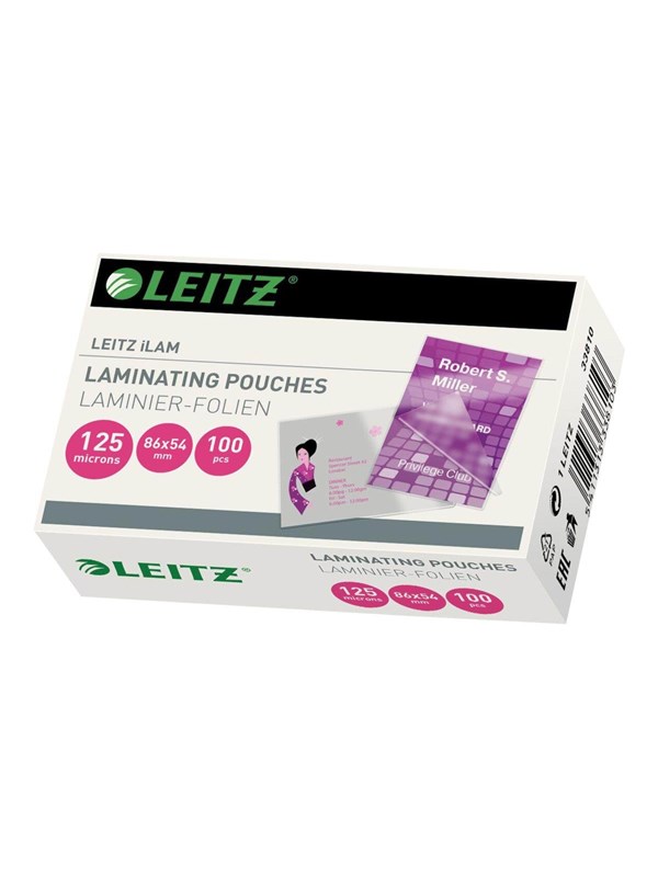 Leitz - 100 - 54 x 86 mm - lamination pouches