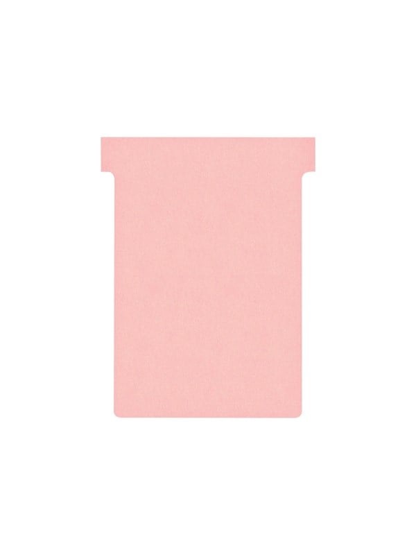 Nobo T-Card-planleggingskort - størrelse 3 Rosa