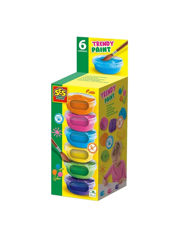 SES Creative Poster Paint Trendy 6x45ml