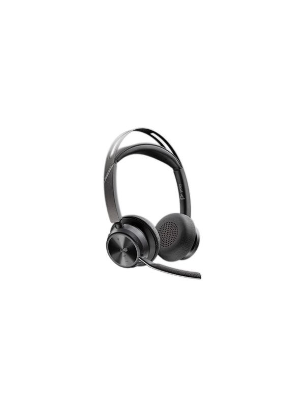 HP Poly Voyager Focus 2 Microsoft Teams Certified USB-C-C Headset +USB-C/A Adapter