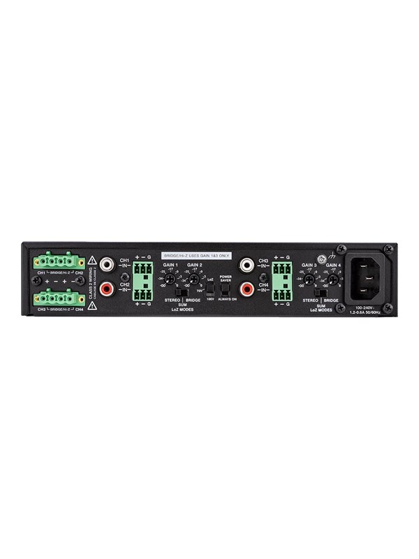 Crestron Electronics Crestron X-Series AMP-X300 - amplifier - Forsterker - Svart
