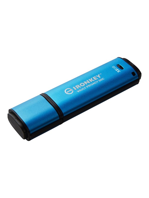 Kingston IronKey Vault Privacy 50 (USB-C 3.2) - 32GB - Minnepenn