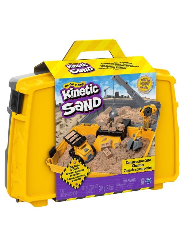 Kinetic Sand Construction Folding Sandbox