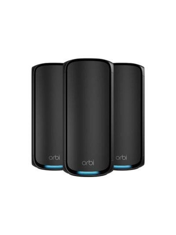 Netgear Orbi 970 Series RBE973SB - Wi-Fi system - Wi-Fi 7 - desktop - Mesh router 802.11a/b/g/n/ac/ax/be (Wi-Fi 7)