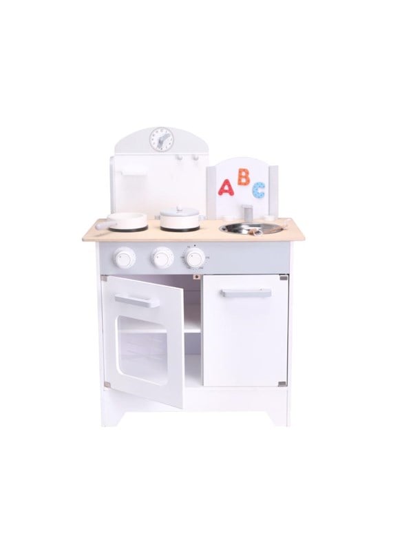 ET Toys Small Wood - Play Kitchen - Grey (L40193)